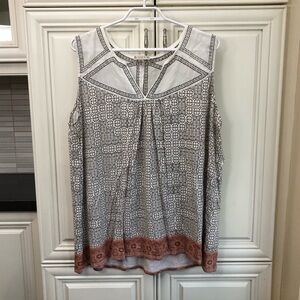 SIZE 2X - Eliane Rose ladies sleeveless top